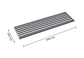 Support de rayonnage avec barre de fixation pour rayonnage cantilever