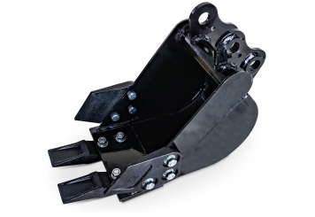 Narrow excavator bucket MBBS800 for mini excavator MBE800, SolidHub 