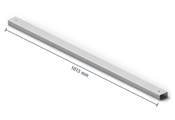 Querstrebe für 1.100 mm tiefes Palettenregal PR9000