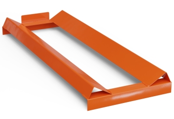 Drum support signal orange