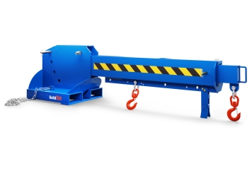 Kranarm, winkel- und höhenverstellbar WKA2500 für Gabelstapler, max. Belastung 2.500 kg, SolidHub 