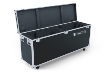 Transportbox, Flightcase TB190-3-1 für 3 Kundenstopper, TecMaschin 