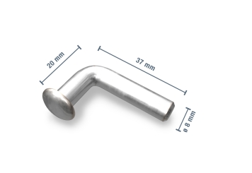 100 x goupilles de sécurité pour rack à palettes PR4500, PR9000 