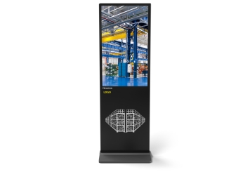 Einfarbiger Druck für Kundenstopper DKS-LED43 / DKST-LED43 