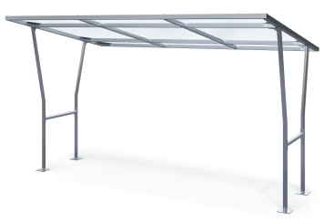 Abri à vélo F350-P (3.756 mm x 2.236 mm x 2.228 mm) 