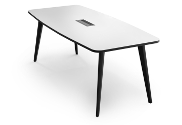 Konferenztisch SOFIA200 Weiß für 6 - 8 Personen  