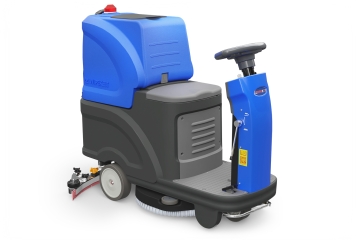 Ride-on scrubber dryer SWA70-1, brush diameter 570 mm, 3.300 m²/h, wipeket 