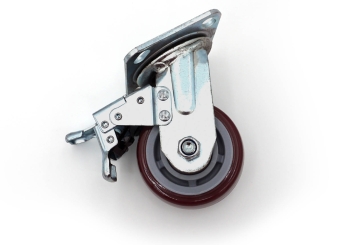 Roulette avec frein pour escabeau PL300/12, TOPREGAL 