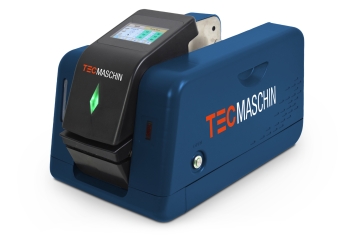 Nassklebestreifenspender NK60 für Klebebandbreite 30  - 100 mm und 10-999 cm Schnittlängen, TecMaschin 