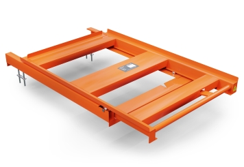 Tiroir à palettes PA600 pour palette Europe, extension à 70 %, TOPREGAL 
