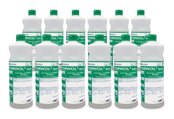 TORWOL eco Teppichreiniger, Karton (12 x 1 l Flasche) 
