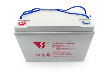 1 x battery for SKM80E, 12 V / 100 Ah, wipeket