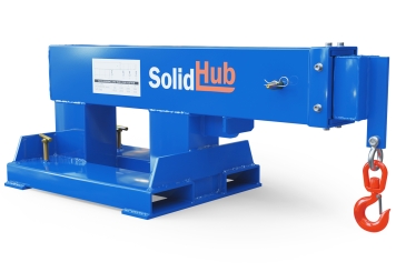 Kranarm KA4750 für Gabelstapler, max. Belastung 4.750 kg, SolidHub 