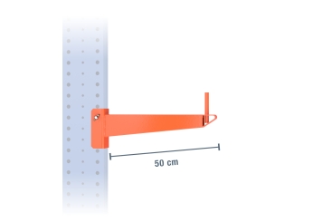 Cantilever pour rayonnage cantilever laqué