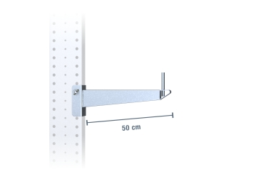 Cantilever arm for cantilever rack galvanised