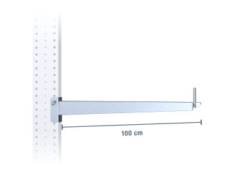 Cantilever arm for cantilever rack galvanised