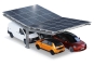 Parkplatzüberdachung PP4-G12600-1, doppelseitig, Grundfeld mit 30 Solarmodulen, SoloPort 
