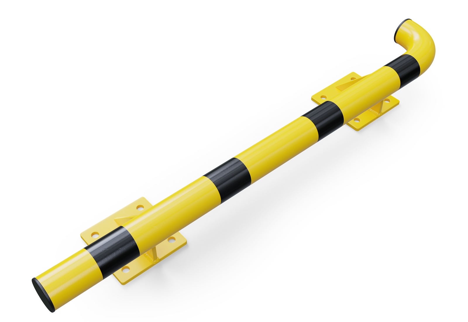 Modular Crash Panel Modular crash protection bar for walls MWS-R1000, 1.000 mm length made ...