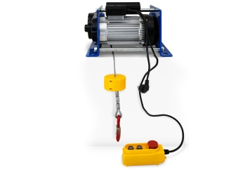 Electric cable winch SW1000, 500 kg - 1.000 kg, 30 m Cable, SolidHub 