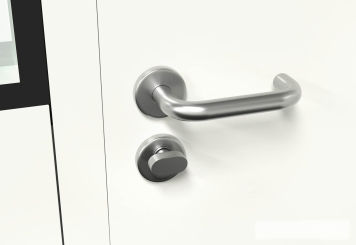 Hallenbüro Meisterbüro PREFAB-6, 2 Fenster, 1 Tür (7 Wand-Paneele, 2 Decken-Paneele) 