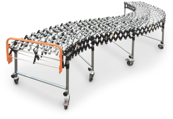 Circuit mobile de galets en ciseaux FRB-SK7, galets en Acier, 6.900 mm, TecMaschin 