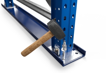 Répartiteur de charge 110 cm pour montant de rack à palettes PR4500, PR9000 