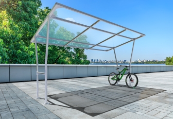 Abri à vélo F350-P (3.756 mm x 2.236 mm x 2.228 mm) 