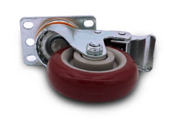 Roulette avec frein pour escabeau PL200/8, TOPREGAL 