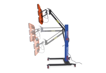 Lampe infrarouge carrosserie LT3/100, puissance totale 3.000 W, TecMaschin 