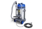 Wet and dry vacuum cleaner NTS80-1, 2.200 W tipping chassis, 80 l, wipeket 