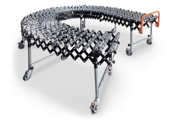 Circuit mobile de galets en ciseaux FRB-SK7, galets en Acier, 6.900 mm, TecMaschin 
