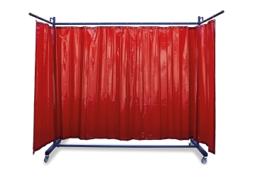 Ecran mobile de protection soudure SSW3550, 3.550 mm x 1.950 mm, TecMaschin 