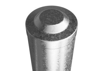 Poteau de protection 914 mm haute, galvanisé à chaud, TOPREGAL 