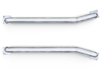 Guide roues camions - kit complet à gauche et à droite, longueur 2.972 mm, diamètre 159 mm en Acier 