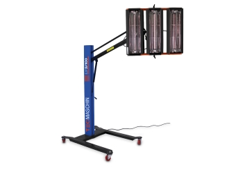 Lampe infrarouge carrosserie LT3/100, puissance totale 3.000 W, TecMaschin 