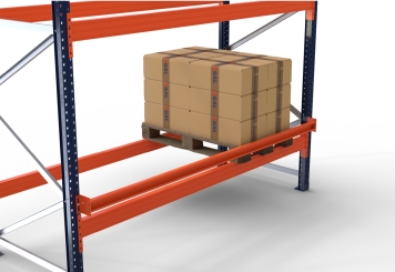 Butée de sécurité 2.700 mm pour rack à palettes PR4500, PR9000, PR15000 