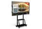 Whiteboard Display_Display-an, 86" mit Rollständer frontal