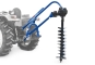 Foreuse de trou de poteau EBM540 avec tarière pour tracteur, diamètre de perçage 220 mm, profondeur de perçage 600 mm 