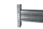 360 cm galvanised single beam for pallet rack PR9000F / compartment load capacity 2.200 kg 