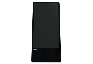 Digital outdoor display totem DAO-LCD43E incl. transport box, 43 in with battery, Android 13, TecMaschin 