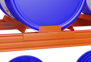 Platelage pour fûts 110 cm pour rack à palettes / charge max. 1.000 kg 