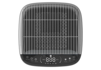 Purificateur d'air LR800 avec filtre HEPA jusqu'à 96m² 400 mm x 400 mm x 705 mm, TecMaschin 