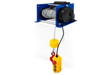Electric cable winch SW1000, 500 kg - 1.000 kg, 30 m Cable, SolidHub 