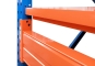 24,3 m pallet racking PR15000 / 110 cm deep / 3,5 m high / 3 levels / rack layer Steel 
