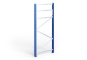 End frame elevation-PR9000-110cm_overall_view_shelf+elevation