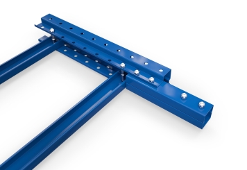 Rehausse d'échelle pour système de rayonnage à palettes PR15000, hauteur 500 mm x profondeur 800 mm, TOPREGAL 