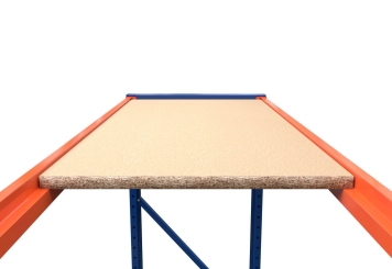 1.100 mm Holzboden für Lagerregal LR2000 / 1.200 mm tief / 25 mm stark 