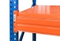 24,3 m pallet racking PR15000 / 110 cm deep / 3,5 m high / 3 levels / rack layer Steel 