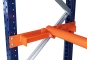 1,9 m Cable reel rack KTR9000 / 80 cm low / 2 m high / 1 x cable drum level 