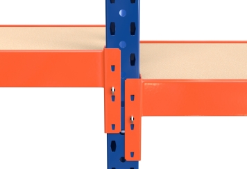 1.100 mm Holzboden für Lagerregal LR2000 / 1.000 mm tief / 25 mm stark / 1 x Tiefensteg 